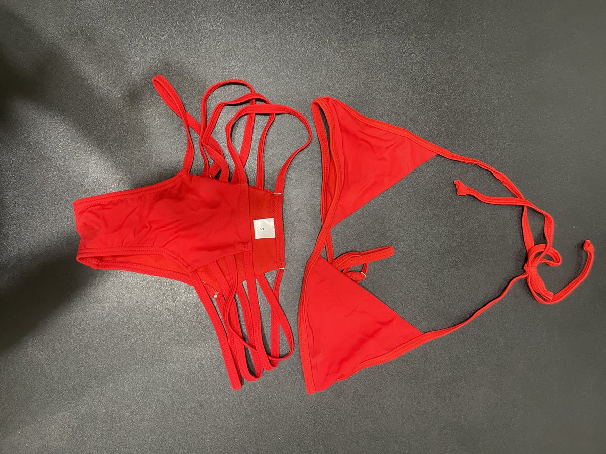 Clothing :: Alexis Fawx worn red bikini - Sweeky