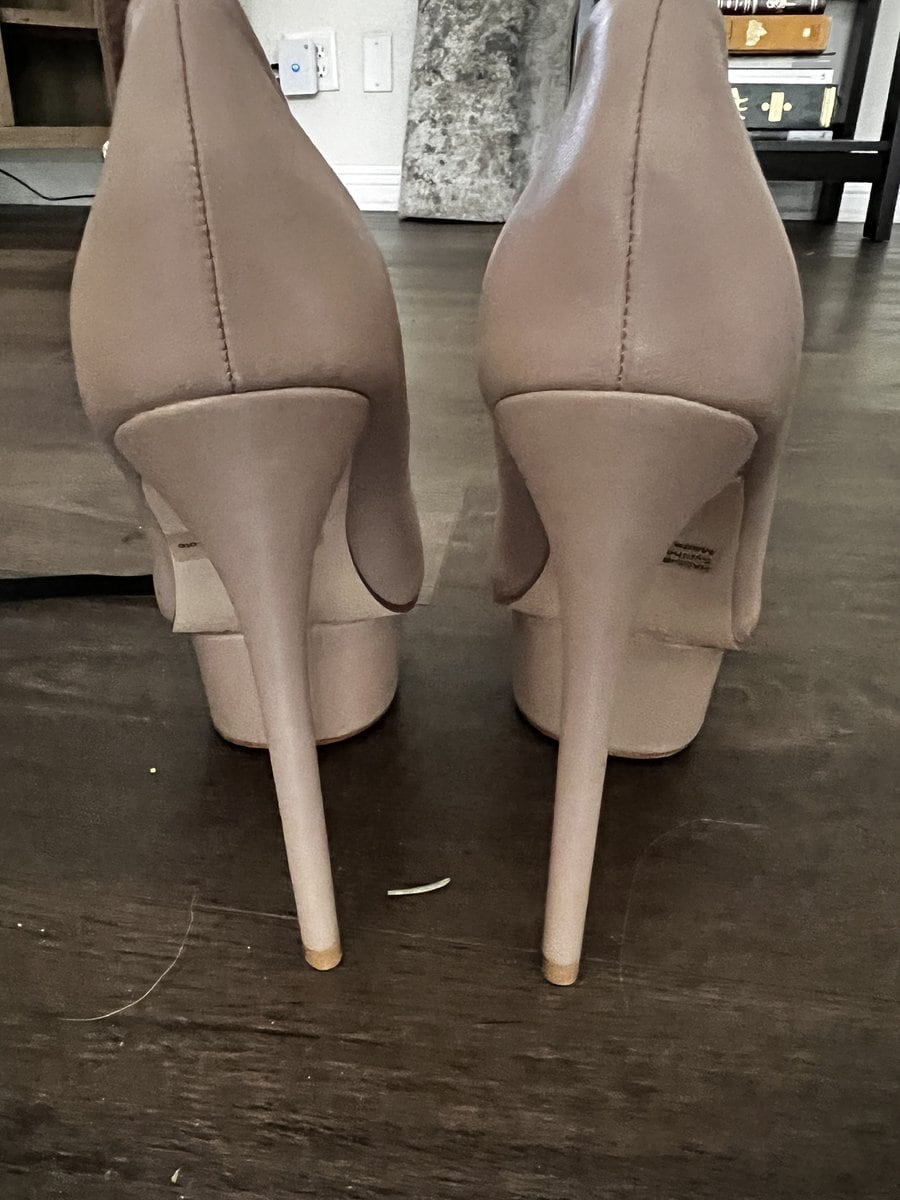 Footwear :: Skylar Snow Nude Heels (From Personal and Work Stash) PICS  INCLUDED FOR HIGH BIDDERS - Sweeky