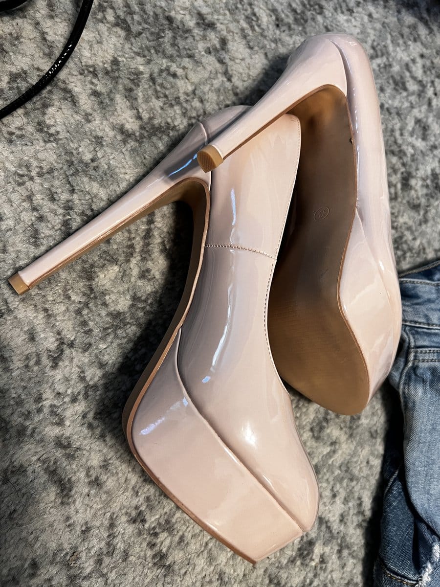 Footwear Skylar Snow Nude Heels Sweeky