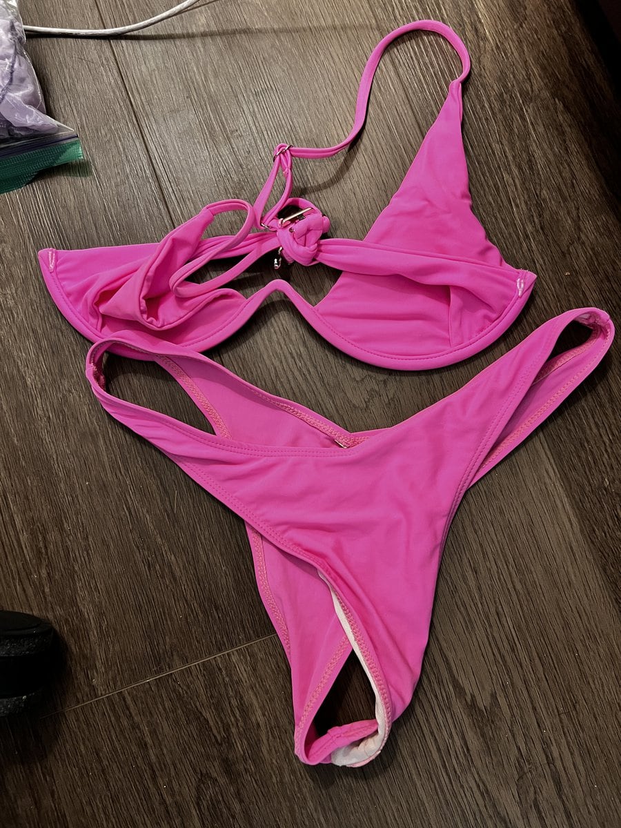 Clothing :: Ivy Lebelle's Hot Pink Bikini Top and Bottom - Sweeky