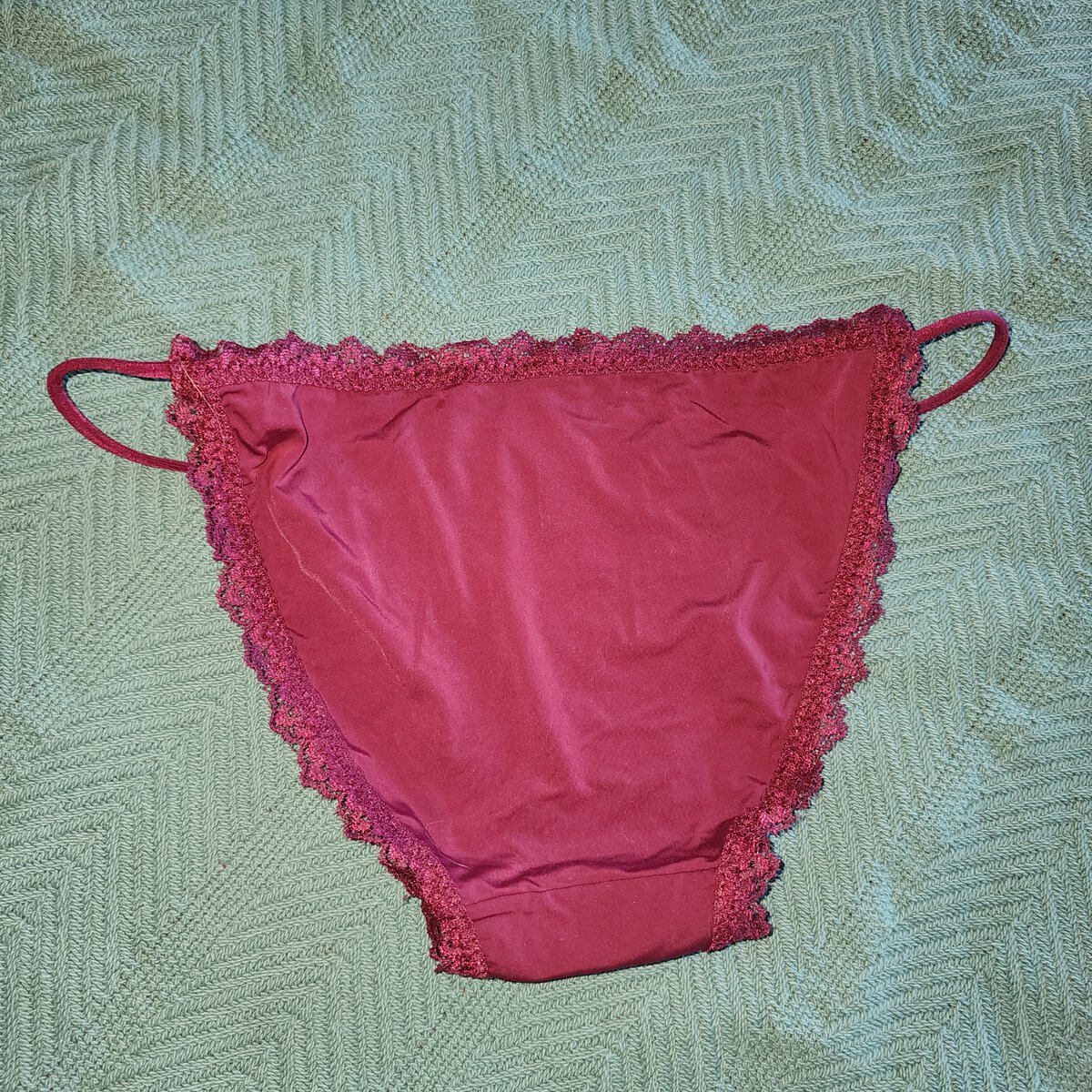 Clothing :: Maroon Nylon Silky Bikini cut Panty - Alex Coal - Sweeky