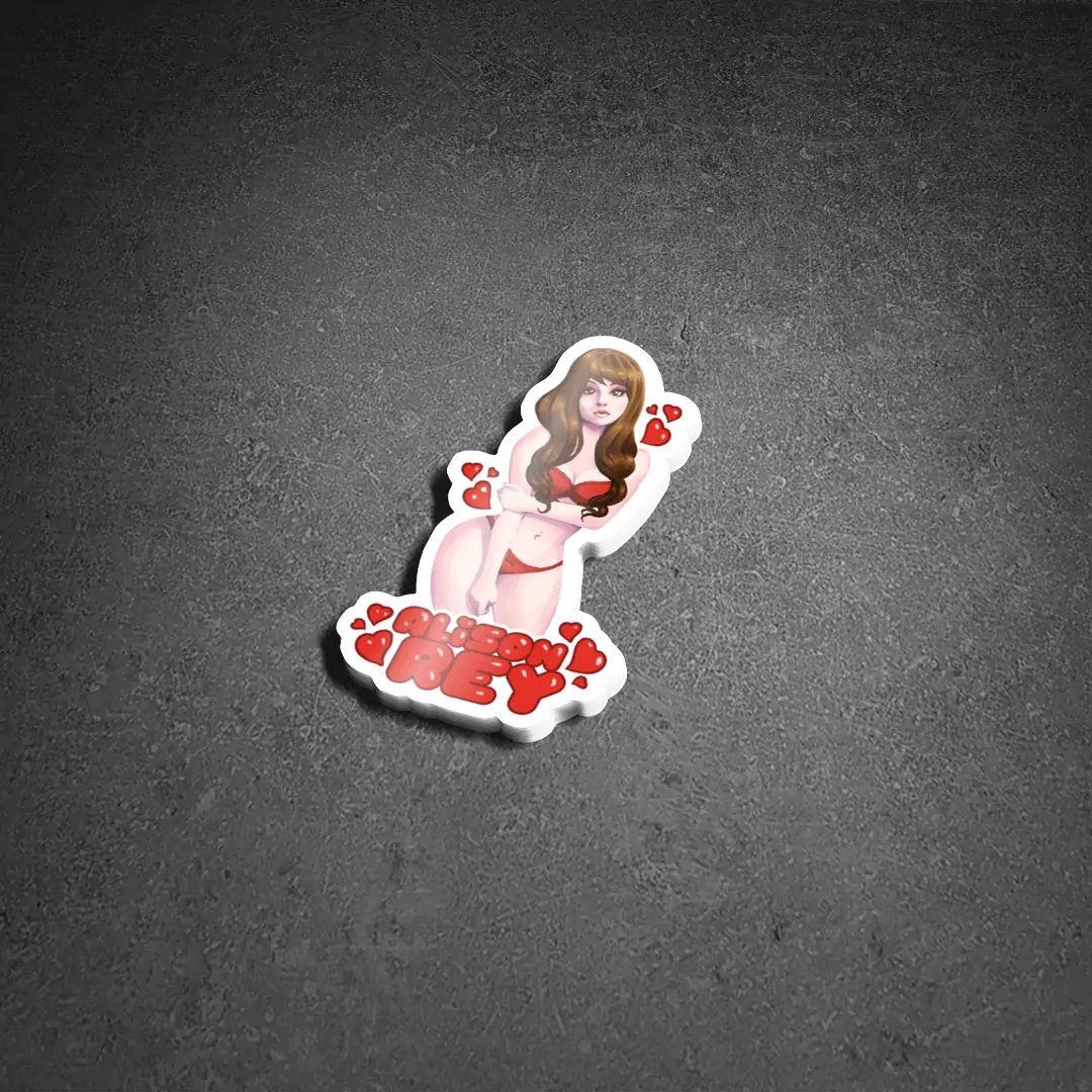 Everything Else :: Alison Rey Anime Sticker - Sweeky